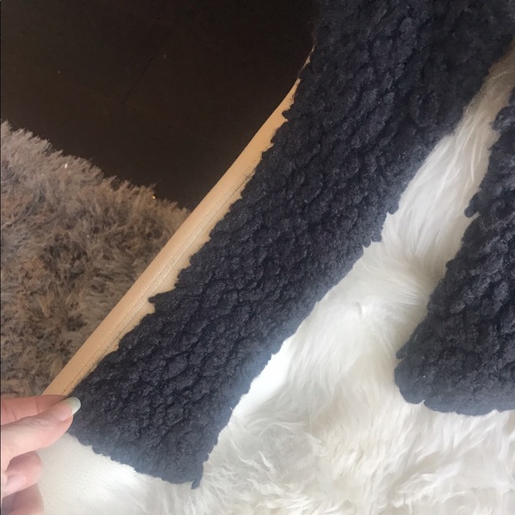 Free People distressed black sweater small - Picture 3 of 4